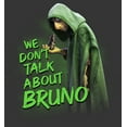 thumbnail image 2 of Men's Encanto We Don't Talk About Bruno Green Text Graphic Tee Charcoal Heather 2X Large, 2 of 5