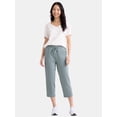 thumbnail image 6 of Athletic Works Women's and Women's Plus Knit Capri Pants, 22" Inseam, Sizes XS-4X, 6 of 6