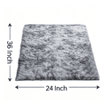 thumbnail image 2 of Indoor Modern Area Rug for Living Room Bedroom Home Decor - Super Soft Faux Fur Rectangular Floor Mat with Non-Slip Backing, Machine Washable, 2x3 ft, 2 of 5