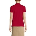 thumbnail image 2 of Lands' End Women's Short Sleeve Feminine Fit Interlock Polo Shirt, 2 of 3