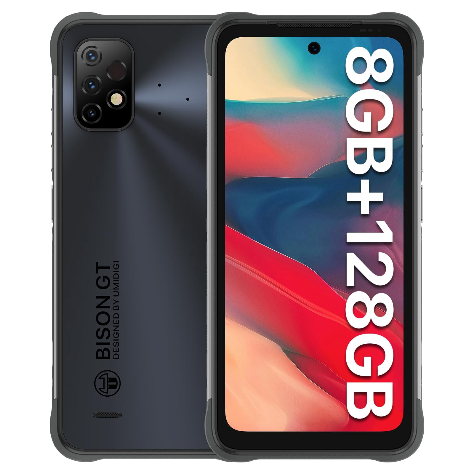 Smartphone UMIDIGI Rugged Bison GT2 8GB+128GB Android 12 - Walmart.ca