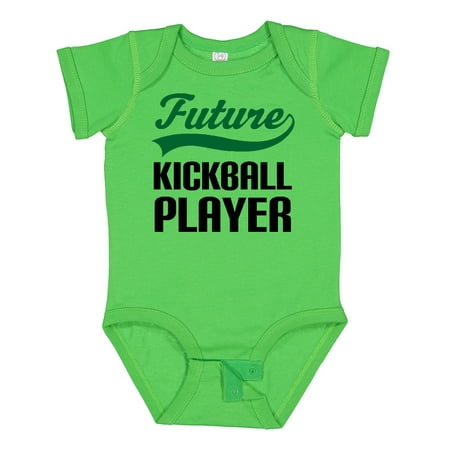

Inktastic Future Kickball Player Gift Baby Boy or Baby Girl Bodysuit