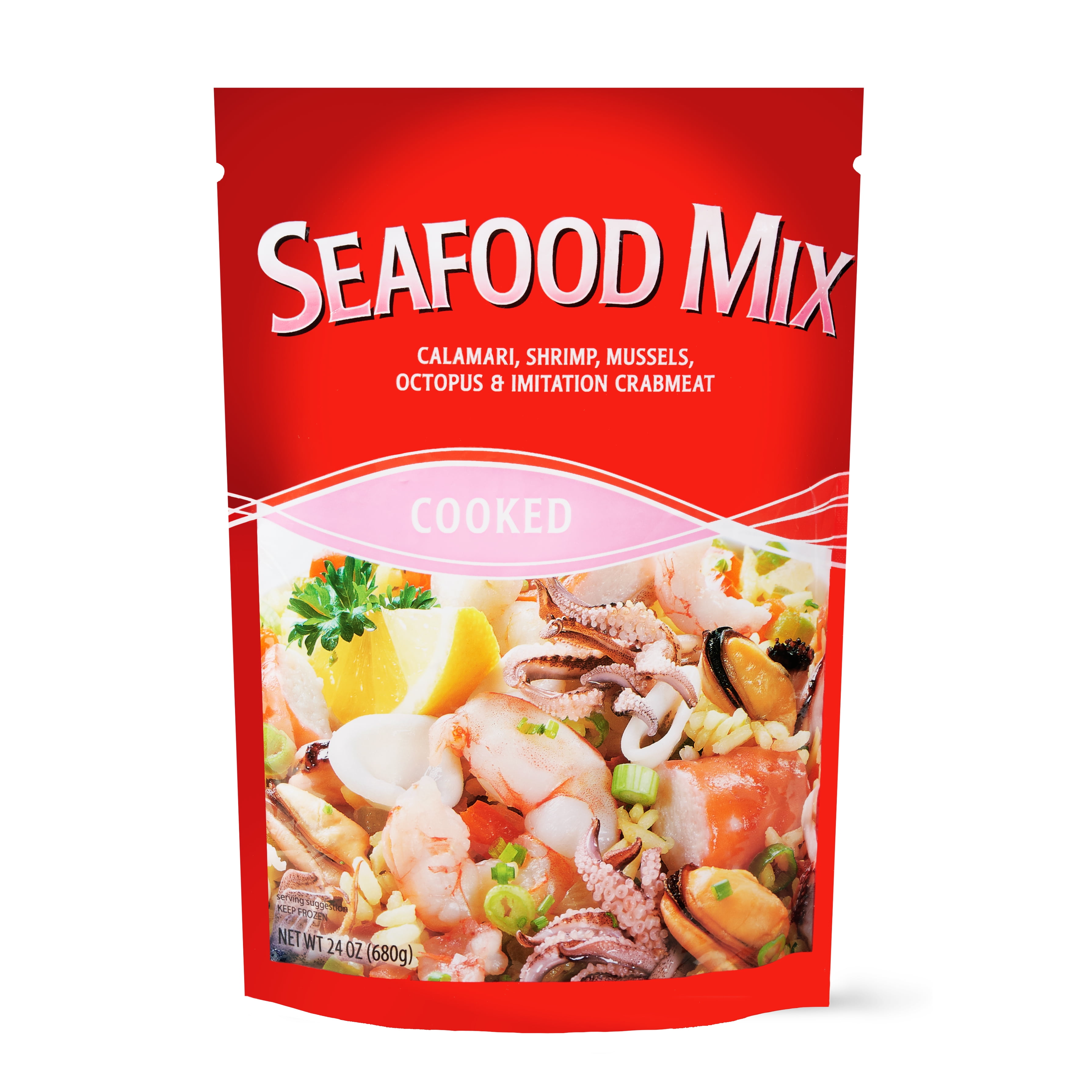 Frozen Seafood Mix, 24 oz