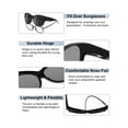 thumbnail image 4 of TINHAO Fit Over Glasses Sunglasses for Women Men Large Cat Eye Sunglasses Polarized 100% UV400 Protection, 4 of 7