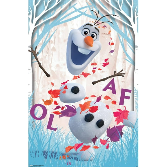Disney Pixar Frozen 2 - Olaf Wall Poster, 22.375" x 34"