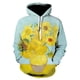 thumbnail image 3 of Sudadera con capucha para hombre y mujer con pintura al óleo de Van Gogh, asiento de café al aire libre, noche estrellada, impresión 3D neutra, estilo artístico, para niños, 3 of 4