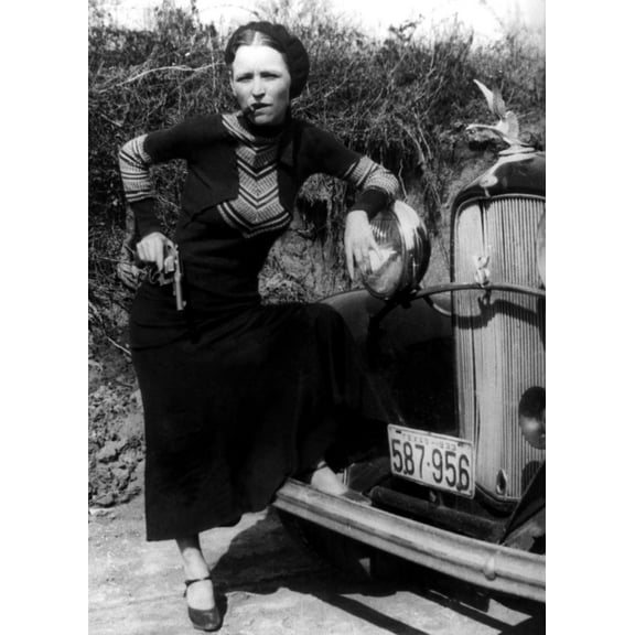 Bonnie Parker History (18 x 24)