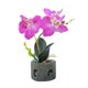 thumbnail image 2 of Gwong Decoración hogareña Flor artificial Mariposa Orquídea Pot Bonsai Garden DIY Fiesta Decoración de muebles Gwong 21041043, 2 of 7
