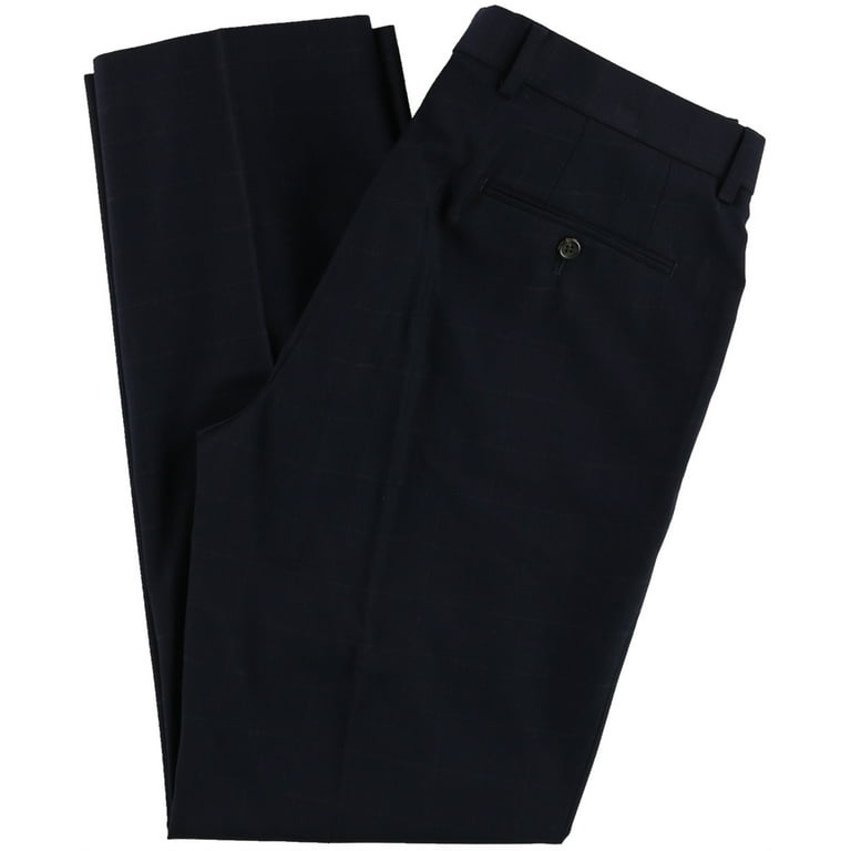 Ralph Lauren Mens Ultraflex Dress Pants Slacks Blue 33W x 30L