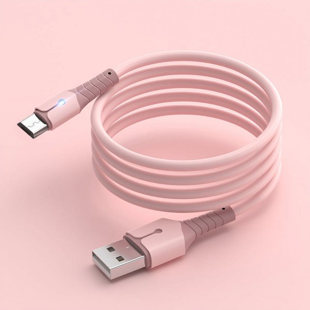 Fast Charging Cable, 3.3/4.9/6.6ft USB-C/PD/USB To Type C/Micro USB Silicone Fast Charging Cable For ,iPhone ,iPad Samsung LG Motorola Google Pixel