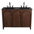 thumbnail image 6 of Modway Appia 48" Double Sink Bathroom Vanity in Walnut Black, 6 of 10