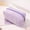 Purple, variant on Bxaolu Makeup Bag Travel Toiletry Bag for Women, Small Cosmetic Bags Cute Soft Makeup Pouch for Purse Emergency Bag for Pencil Case Accessory Bag, White