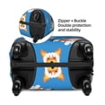 thumbnail image 4 of Naloa Cute Dogs Elastic Suitcase Protector, Travel Suitcase Protector Cover Fits 18-32in Suitcase - Small, 4 of 9