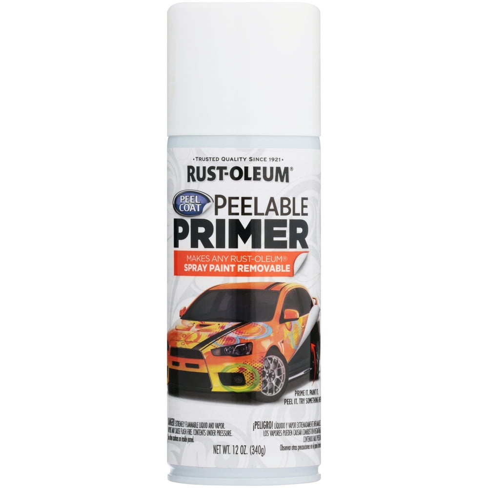 Rust-Oleum® Peel Coat® Peelable Primer Spray 12 oz. Can ...