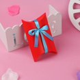 thumbnail image 4 of Caja De Almohada Creativa De Boda De 100 Piezas, Caja De Regalo De Dulces, Adecuada Para Cumpleaños De Boda Y Navidad (Rojo). Afortunado Sencillez, 4 of 4
