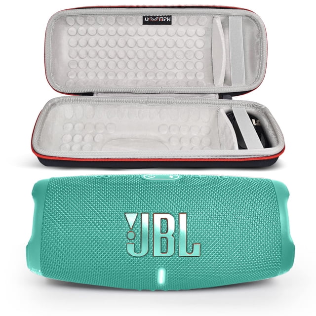 Altavoz Bluetooth JBL Charge 5 portátil, impermeable, verde azulado