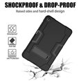 thumbnail image 6 of Case for LG G Pad 5 10.1 inch , Mignova Hybrid Shockproof Rugged Anti-Impact Protection Cover Built in Kickstand for LG G Pad 5 10.1 inch 2019 Released(Black+Black), 6 of 6