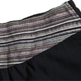 thumbnail image 6 of SOOMLON Men's Boho Print Summer Shorts Casual Shorts Patchwork Bloomers Lace Shorts Black L, 6 of 8