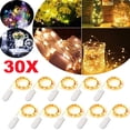 thumbnail image 1 of Dicasser 24/12/10/8/4/1Pcs Copper Wire LED String lights Holiday lighting Fairy Garland For Christmas Tree Wedding Party Decoration, 1 of 9