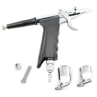 Uouteo Airbrush Trigger Gun Air Brush Gun Only with 0.4 mm Needles 7CC &10  CC Cup for Painting : : Home & Kitchen