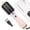 Pink, variant on One Step Dryer & Volumizing Hot Air Brush, Blow Dryer, Ceramic Straightener, Curler & Hot Comb 4 in 1 Salon Ionic Hair Styling Tools, White