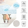 thumbnail image 6 of IAUYY Set of 2 Inch Bath Mat Thick Soft Plush Shower Mat TPR Backing Material Non Slip Bath Mats for Bathroom for Tub Shower Hotel Cute Character Design, 6 of 9
