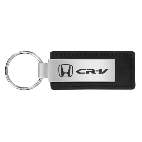 Honda CR-V Leather Key Chain (Black)