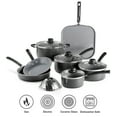 thumbnail image 5 of Tramontina Primaware 18 Piece CERAMIC Cookware Set, GRAY, 5 of 6