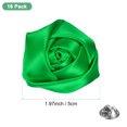thumbnail image 3 of 16-Pack Lapel Pin for Men Suits, 1.97" Flower Boutonnieres Brooch [Dark Green], 3 of 7