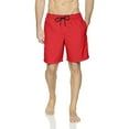 thumbnail image 4 of Swim Shorts Men Sports Net Beach Shorts Quick Dry With Inner Casual Pants Shorts Swimwear Mens Big And Tall Swim Trunks Red XXXL, 4 of 4