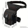 thumbnail image 2 of Waterproof Motorcycle Thigh Bag for Men Women - Drop Leg Bag with Adjustable Strap,Thigh Pack for Riding, Outdoor Sports, and Travel - Secure Leg Bag for Phone, Wallet, and Essentials, 2 of 8