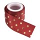 thumbnail image 1 of Cintas de Grosgrain Uxcell Decoración de Lazo para Manualidades Regalo DIY Rojo Vino / 5 Yardas x 1-1/2 Pulgadas, 1 of 5
