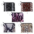 thumbnail image 3 of ziyahi Chang Purse Waterproof Serpentine Pattern Bohemia Style Coin Purses Thick Inner Layer Small Wallet Women Accessory Cards Packs lqb3028, 3 of 9