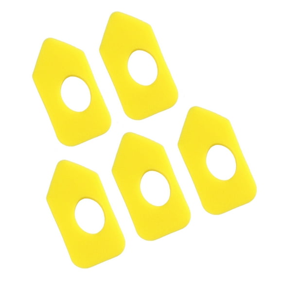 Filter Cotton, Durable Lawn Mower Filter Cotton Wear Resistant 5PCS Stable For Gardening