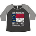 thumbnail image 3 of Inktastic Established November 21, 1789 North Carolina Flag Women's Plus Size T-Shirt, 3 of 5