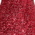 thumbnail image 3 of jsaierl Sequin Dress for Women Off the Shoulder Sleeveless Maxi Dresses Sexy V-Neck Bodycon Side Split Prom Dress Evening Party Club Date Night Sparkly Dress, 3 of 4