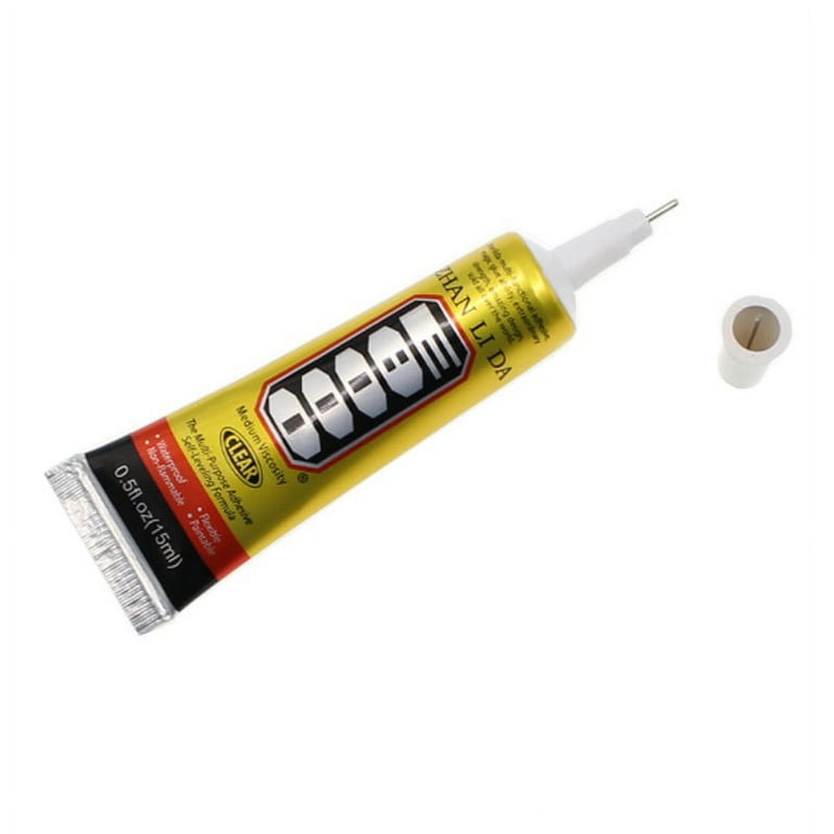 PACK OF 1 - E8000 Multi Purpose Waterproof Best Adhesive Strong White Glue  Gum For Phone Cover