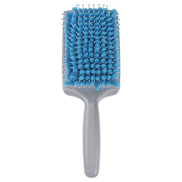 Absorbent Hair Brush Creative Paddle Hair Brush with Sponge Hair Dryer Free(Blue)