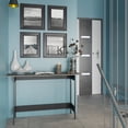 thumbnail image 3 of Credenza Playcon Organizador Multiusos Mesa Auxiliar Negro y gris, 3 of 8