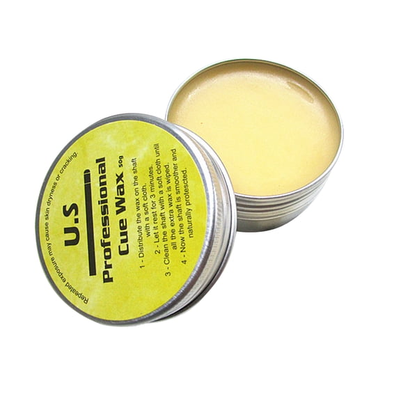 Pool Cue Wax, Pool Cue Cleaner Pool Cue Slide Wax, Billiards Equipment, Pool Cue Shaft Cleaner, Pool Cue Accessories for Big Head Nine Ball Cue