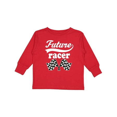 

Inktastic Future Racer Car Racing Gift Toddler Boy or Toddler Girl Long Sleeve T-Shirt