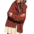 thumbnail image 2 of LOVZFMLL Cardigan pour Femmes Mode Femmes Chandail à Manches Longues Cardigan Décontracté en Tricot, 2 of 9