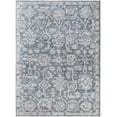 thumbnail image 2 of Hauteloom Legacy Living Room, Bedroom Machine Washable Area Rug - Traditional - Navy Blue, Orange, Off White - 3'11" x 5'11", 2 of 8