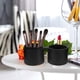 thumbnail image 4 of unbranded Organizador De Brochas De Maquillaje Negro Con Moderno Y Material Duradero, 4 of 8