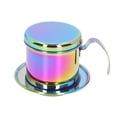 thumbnail image 2 of Domqga Cafetière en Acier Inoxydable Fait Main Coloré, 2 of 8