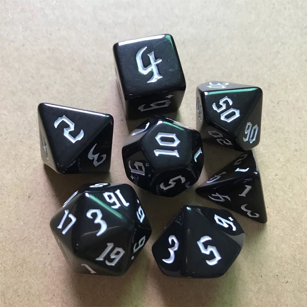 Lumento Digital Dice Set Polyhedral Dices Sets RolePlaying Durable