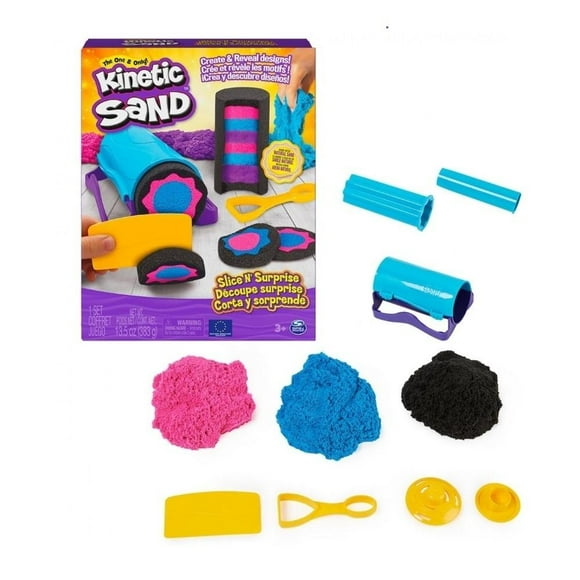 Kit de Juego Spin Master Kinetic Sand Corta y Sorprende