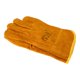 thumbnail image 2 of Guantes de trabajo para soldar, antiescaldaduras, reforzados, resistentes al fuego, para mujer Amarillo, 2 of 9