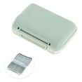 thumbnail image 3 of Unique Bargains 7 Grids Double Layer Pill Box 1 Pc Light Gray Green, 3 of 6