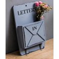 thumbnail image 3 of Storage Hook Racks Vintage Wood Letter Holder Coat Wooden, 3 of 4